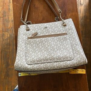 DKNY Cream satchel Bag